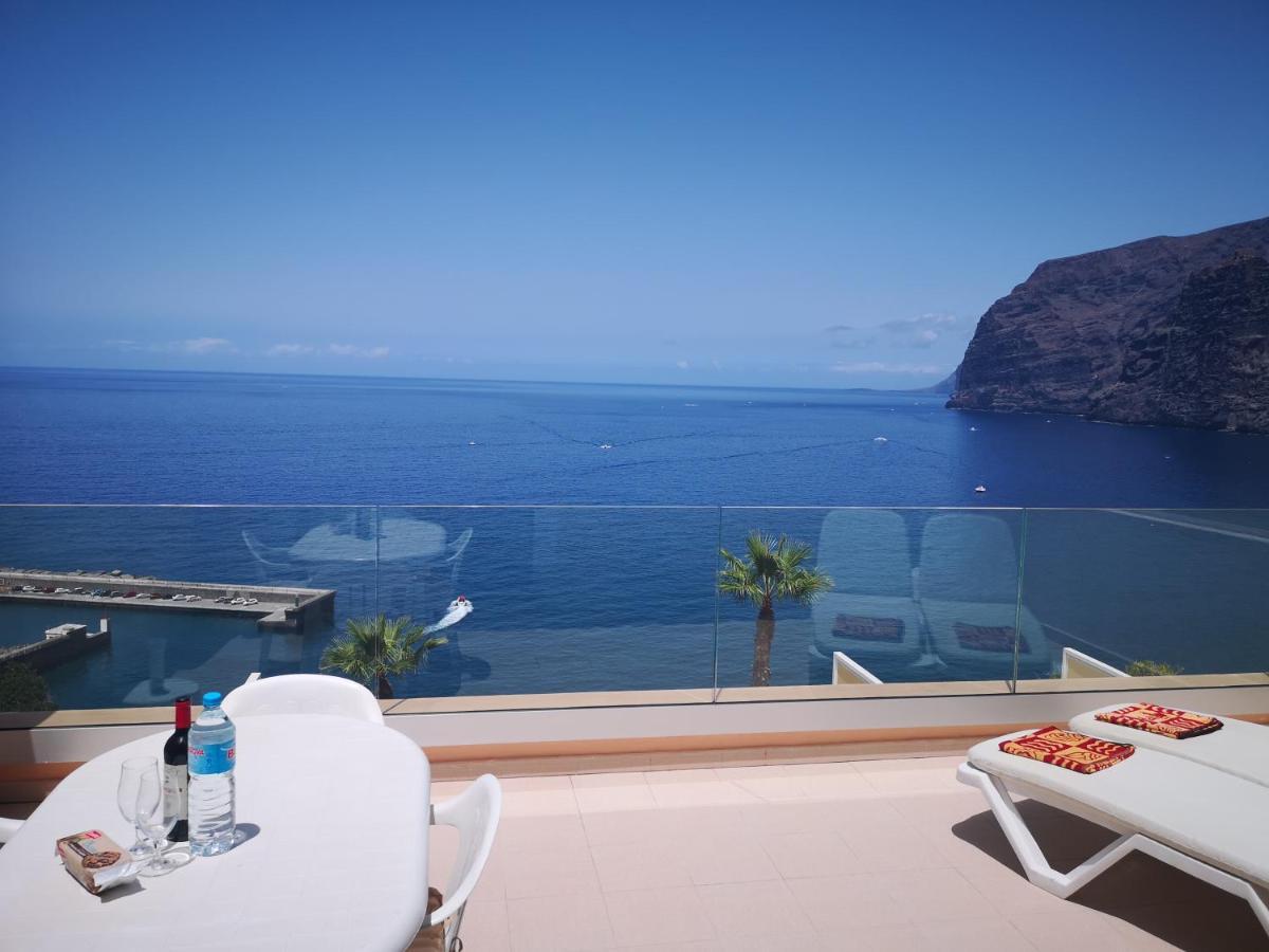 Magical Apt. With Sea View & Cliff Acantilado de los Gigantes Dış mekan fotoğraf