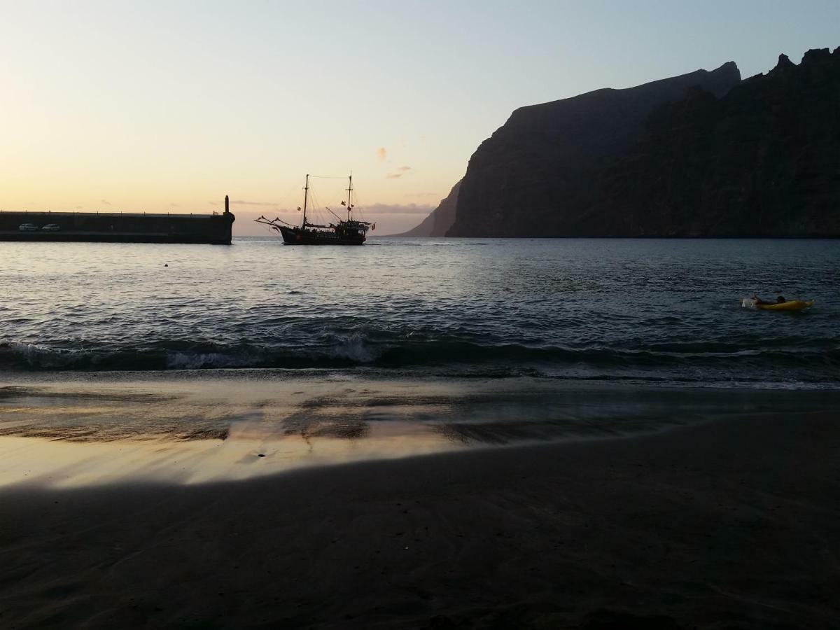 Magical Apt. With Sea View & Cliff Daire Acantilado de los Gigantes Dış mekan fotoğraf
